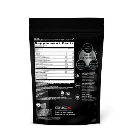Gnc Amp Amplified Hydration, Electroliti Cu Aroma De Acai, Afine Si Rodie, 20 De Plicuri, 150 G [1]