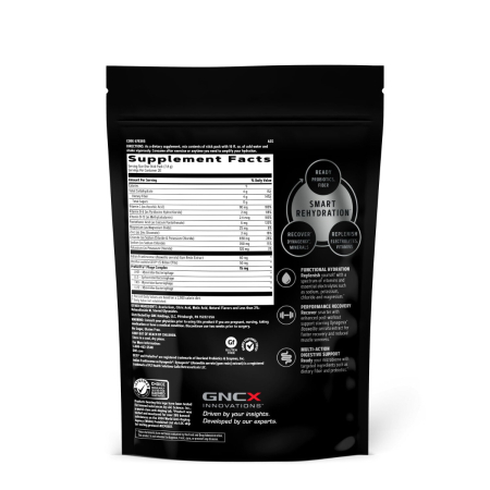 Gnc Amp Amplified Hydration, Electroliti Cu Aroma De Fructe Tropicale, 20 De Plicuri, 152 G [1]