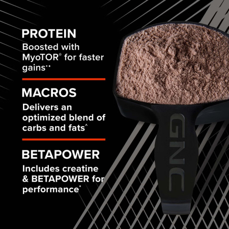 Gnc Amp Mass Xxx, Gainer Proteic Cu Aroma De Ciocolata, 2730 G [6]