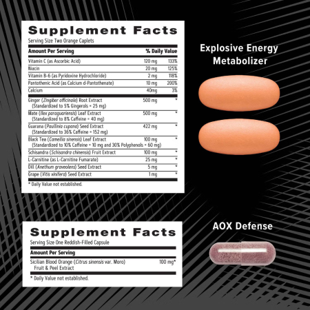 Gnc Amp Men's Extreme Training, Program Vitapak Pentru Performanta Si Anduranta, 30 Pachete [6]