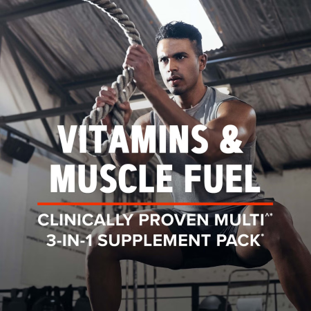 Gnc Amp Men's Strength, Formula Pentru Cresterea Masei Musculare,  30 Pachete [1]