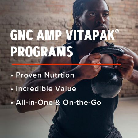 Gnc Amp Men's Strength, Formula Pentru Cresterea Masei Musculare,  30 Pachete [6]