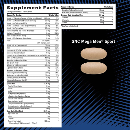 Gnc Amp Men's Strength, Formula Pentru Cresterea Masei Musculare,  30 Pachete [4]