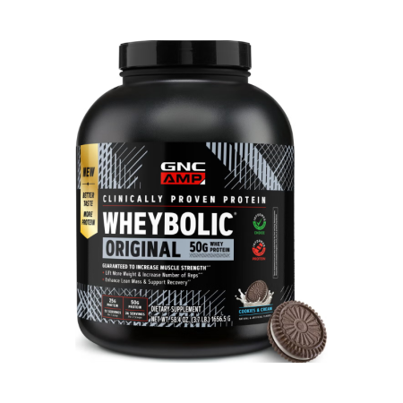Afectiuni Frecvente - Gnc Amp New Wheybolic, Proteina Din Zer, Studiata Clinic, Cu Aroma De Biscuiti Cu Crema, 1656,5 G