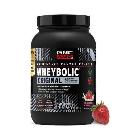 Afectiuni Frecvente - Gnc Amp New Wheybolic, Proteina Din Zer, Studiata Clinic, Cu Aroma De Capsuni, 802.1 G