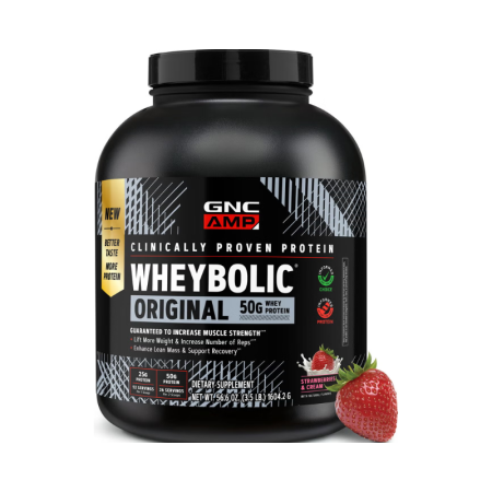 Afectiuni Frecvente - Gnc Amp New Wheybolic, Proteina Din Zer, Studiata Clinic, Cu Aroma De Capsuni Si Frisca, 1604,2 G