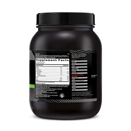 Gnc Amp Plant Isolate Proteina Vegana Cu Aroma De Biscuiti Cu Vanilie, 893.2 G [1]