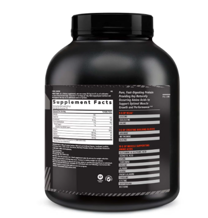 Gnc Amp Pure Isolate, Proteina Izolata Din Zer, Cu Aroma De Capsuni, 2205 G [1]