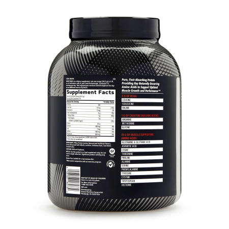 Gnc Amp Pure Isolate, Proteina Izolata Din Zer Cu Aroma De Ciocolata, 2415 G [1]