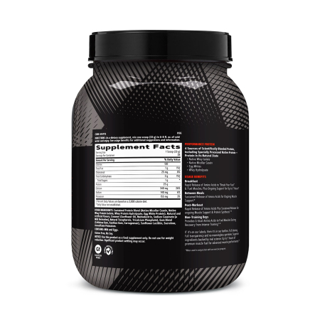 Gnc Amp Sustained Protein Blend Amestec Proteic Cu Aroma De Pufuleti Cu Unt De Arahide, 924 G [1]