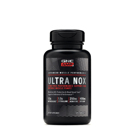 Gnc Amp Ultra Nox, Formula Pentru Pompare Musculara Si Oxid Nitric, 120 Tb [1]