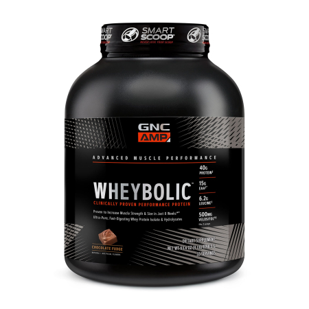 Suplimente alimentare - Gnc Amp Wheybolic Proteina Din Zer Cu Aroma De Prajitura De Ciocolata, 1798.5 G