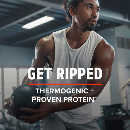 Gnc Amp Wheybolic Ripped, Proteina Din Zer, Cu Aroma De Ciocolata,  1205.6 G [2]