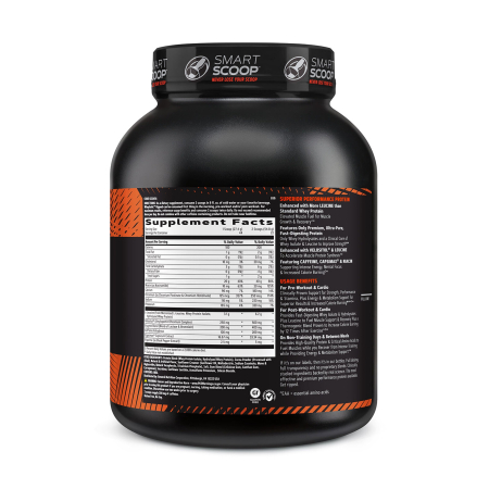 Gnc Amp Wheybolic Ripped, Proteina Din Zer, Cu Aroma De Ciocolata,  1205.6 G [1]