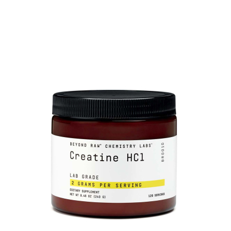 Suplimente alimentare - Gnc Beyond Raw Chemistry Labs Creatine Hcl, Creatina Hcl, Fara Aroma, 240 G