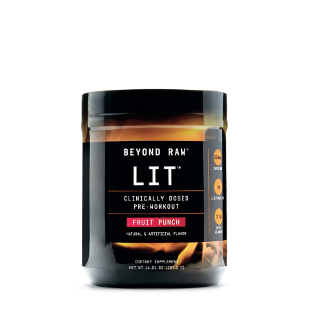 Suplimente alimentare - Gnc Beyond Raw Lit, Formula Pre-workout, Cu Aroma De Fructe, 397.2 G         