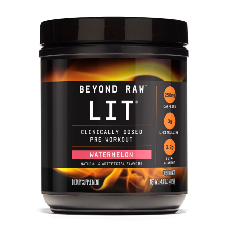 Suplimente alimentare - Gnc Beyond Raw Lit, Formula Pre-workout, Cu Aroma De Pepene, 402 G