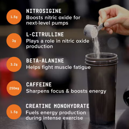 Gnc Beyond Raw Lit, Formula Pre-workout, Cu Aroma De Spiced Cider , 414 G [7]