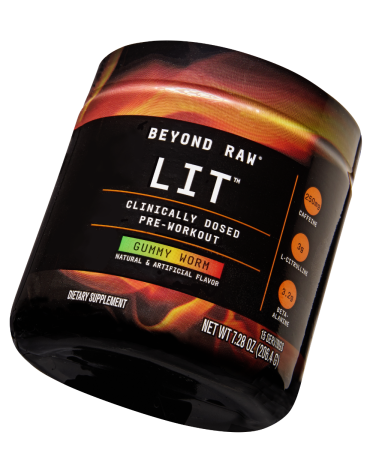 Gnc Beyond Raw Lit  Pre Workout Cu Aroma De  Gummy Worm, 211 G [1]
