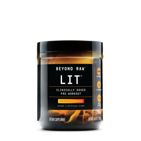 Suplimente alimentare - Gnc Beyond Raw Lit  Pre Workout Cu Aroma De Portocale Si Mango, 406,5 G