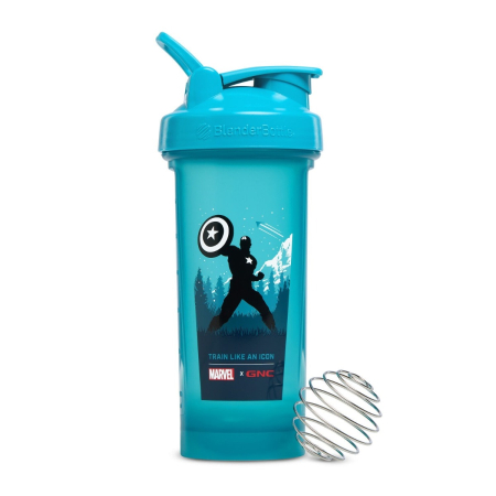 Suplimente alimentare - Gnc Blender Bottle Shaker Clasic Captain America Edition, 828 Ml