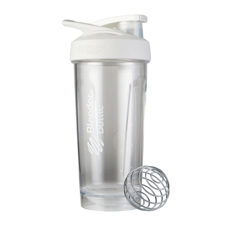 Suplimente alimentare - Gnc Blender Bottle Shaker Strada Tritan Alb Transparent, 800 Ml