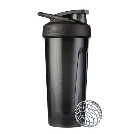 Suplimente alimentare - Gnc Blender Bottle Shaker Strada Tritan Negru, 800 Ml