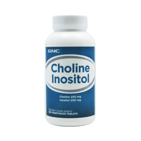Afectiuni Frecvente - Gnc Choline Inositol, Colina 250 Mg Si Inozitol 250 Mg, 100 Tb