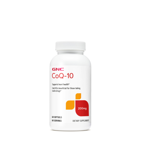 Suplimente alimentare - Gnc Coenzima Coq-10 Naturala 200 Mg, 60 Cps