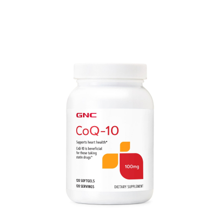 Suplimente alimentare - Gnc Coenzima Q-10 Naturala 100 Mg, 120 Cps
