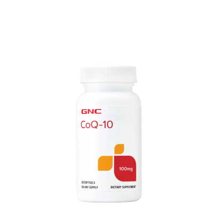 Suplimente alimentare - Gnc Coenzima Q-10 Naturala 100 Mg, 30 Cps