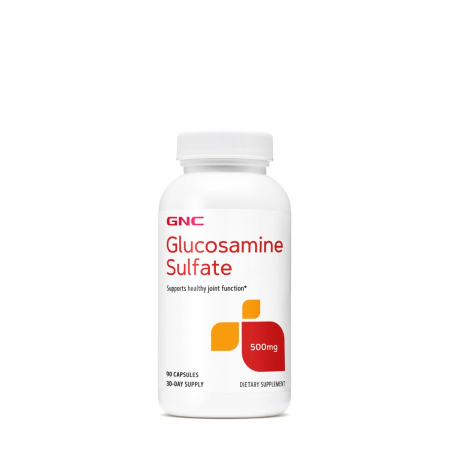 Suplimente alimentare - Gnc Glucosamine Sulfate 500 Mg, Glucozamina Sulfat, 90 Cps