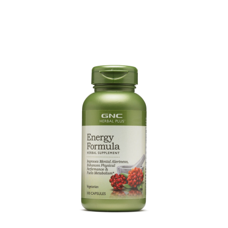 Afectiuni Frecvente - Gnc Herbal Plus Energy Formula, Formula Pentru Energie, 100 Cps