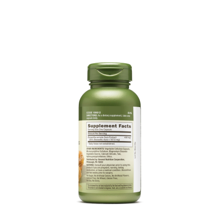 Gnc Herbal Plus Extract Standardizat Boswellia 450 Mg, 100 Cps [1]