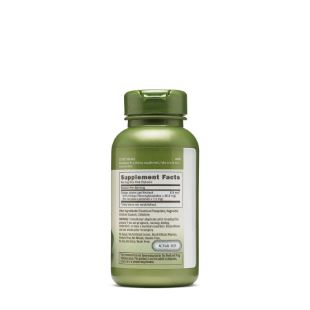 Gnc Herbal Plus Ginkgo Biloba 120 Mg, 100 Cps [1]