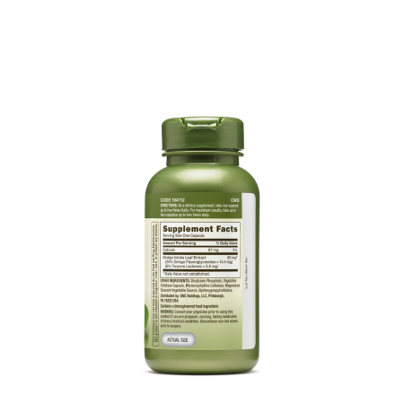 Gnc Herbal Plus Ginkgo Biloba 60 Mg, 100 Cps [1]