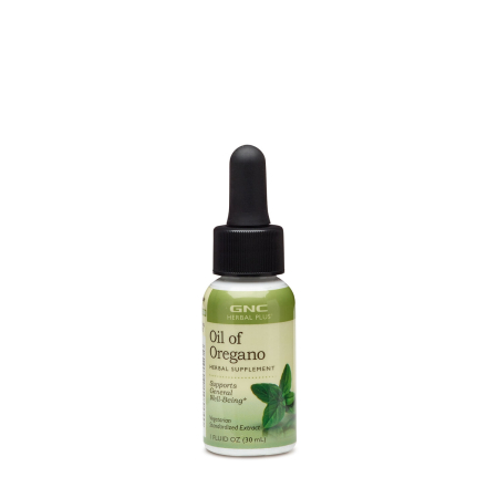 Terapii Holistice - Gnc Herbal Plus Oil Of Oregano, Ulei De Oregano, 30 Ml