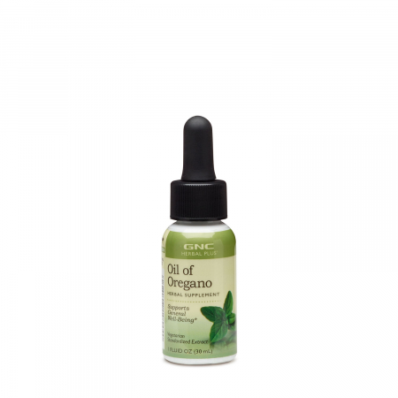 Uleiuri Esentiale - Gnc Herbal Plus Oil Of Oregano, Ulei De Oregano, 30 Ml