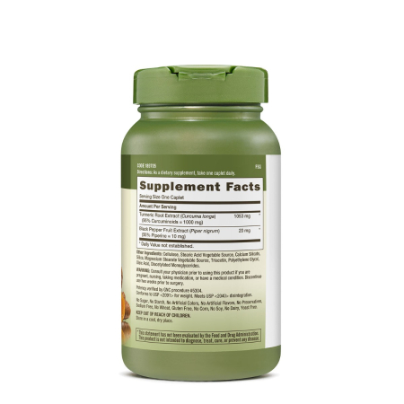 Gnc Herbal Plus Turmeric Curcumin 1000 Mg, 120 Tb [1]