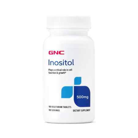 Afectiuni Frecvente - Gnc Inositol 500 Mg, Myo-inozitol, 100 Tb