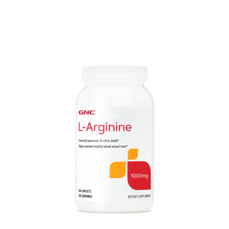 Performanta sportiva - Gnc L-arginine 1000 Mg, L-arginina, 90 Tb
