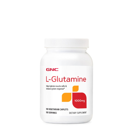 Suplimente alimentare - Gnc L-glutamine 1000 Mg, L- Glutamina, 100 Cps