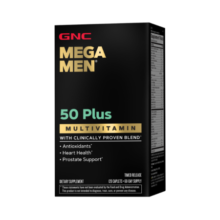 Afectiuni Frecvente - Gnc Mega Men 50 Plus, Complex De Multivitamine Pentru Barbati 50 Plus, 120 Tb
