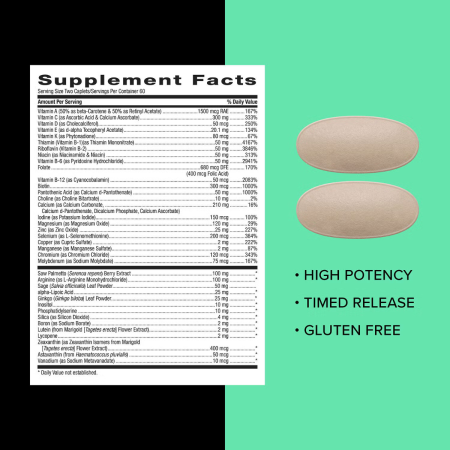 Gnc Mega Men 50 Plus, Complex De Multivitamine Pentru Barbati 50 Plus, 120 Tb [4]