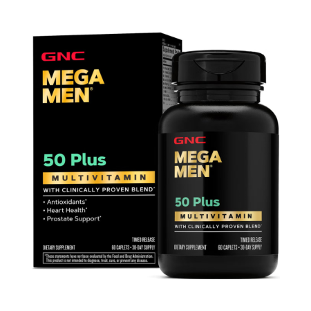 Afectiuni Frecvente - Gnc Mega Men 50 Plus, Complex De Multivitamine Pentru Barbati 50 Plus, 60 Tb