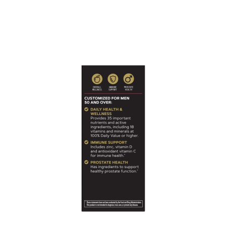 Gnc Mega Men 50 Plus One Daily, Complex De Multivitamine Pentru Barbati - Suport Pentru Ochi, Inima Si Creier, 60 Tb [3]