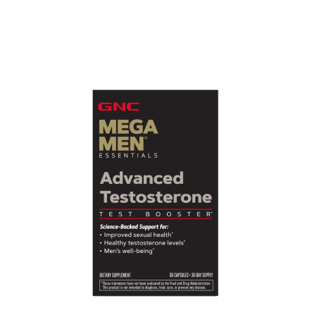 Gnc Mega Men Advanced Testosterone, Formula Pentru Testosteron Cu Tongkat Ali, 60 Tb [2]