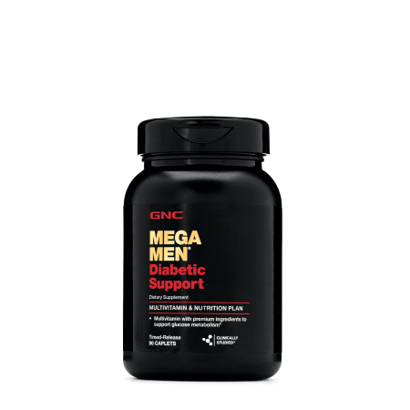 Gnc Mega Men Diabetic Support, Multivitamine Pentru Barbati Diabetici, 90 Tb [1]