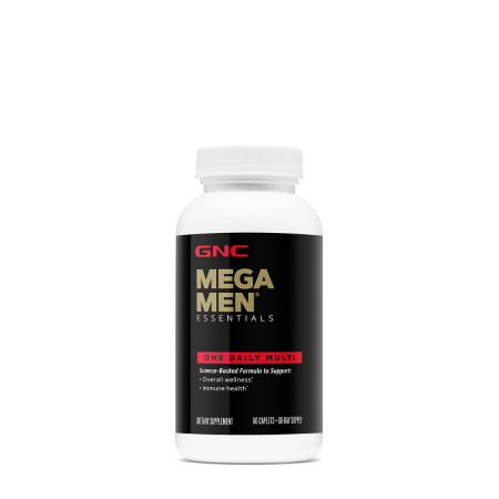Suplimente alimentare - Gnc Mega Men Essentials One Daily Multi, Multivitamine Pentru Barbati, 60 Tb