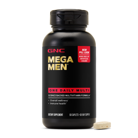 Afectiuni Frecvente - Gnc Mega Men Essentials One Daily Multi, Multivitamine Pentru Barbati, 60 Tb